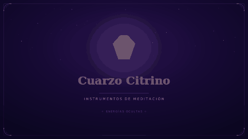 Cuarzo citrino, cristal de la abundancia