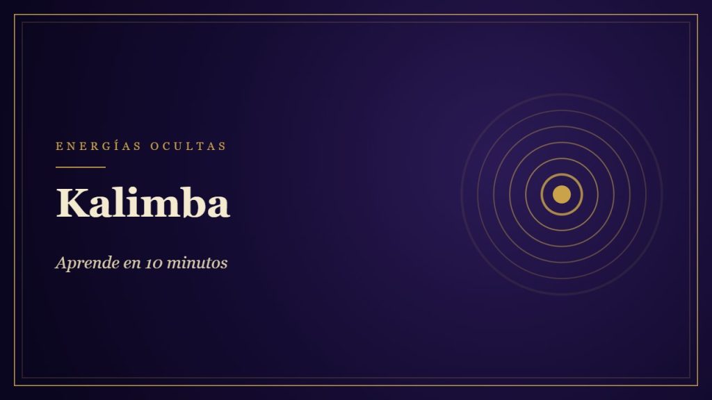 Kalimba: guía y propiedades - Energías Ocultas