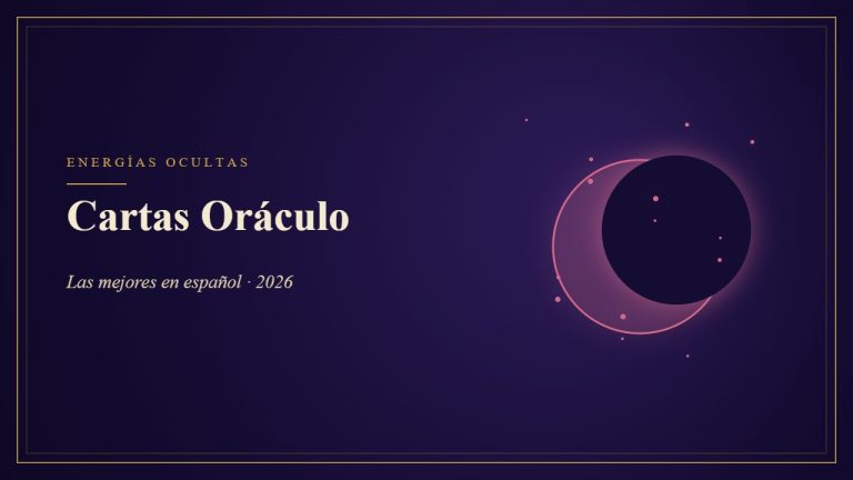 Cartas Oráculo - Las mejores en español · 2026